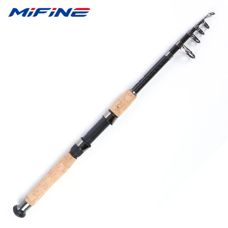 

MIFINE URSUS HORRIBILIS Telescopic Mini Fishing Rod Shrinkage Length 40cm Lure WT 50-100G 2.1M 2.4M 2.7M 3.0M 3.6M Travel Pole