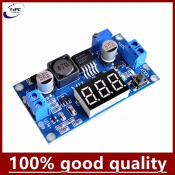 LM2596 DC DC Step Down Converter Voltage Regulator LED Display Voltmeter 4.0~40 to 1.3-37V Adjustable Power Supply Module