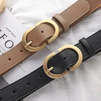 1pcs Women's Belt Simple Fashionable Needle Buckle Belt Casual Versatile Korean PU Leather Belt With Pants Jeans Belt Lady Belts - Image 4