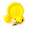EVA Pet Toy Ball Dog Floating Ball Training Dog Pull Ring Bite Resistant Teething Pet Ball Rope Ball Foam Bite Resistant Dog Toy 2