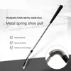 Portable Long Shoe Horn Professional Stainless Steel Shoe Horn Durable Plastic Spoon Shape Lazy Shoe Helper Flexible Shoe Lifter 4