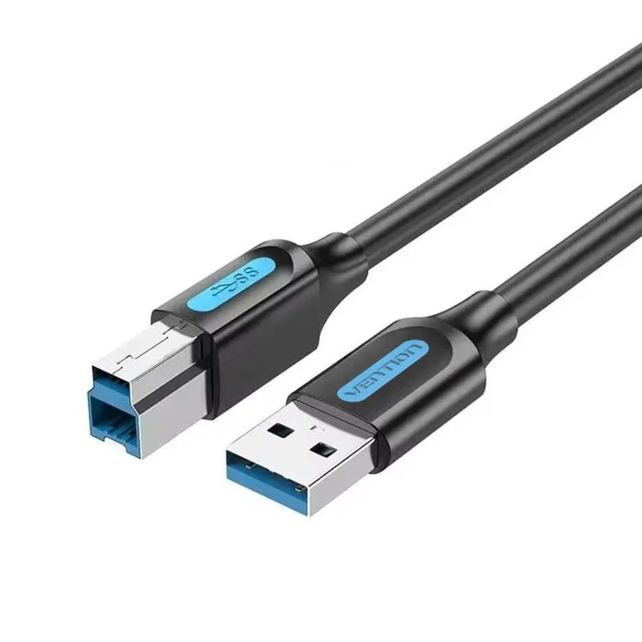 XIKCU New USB Printer Cable USB 3.0 Type A Male to B Male Cable for Canon Epson HP ZJiang Label Printer DAC USB Printer 0.5m- 3m