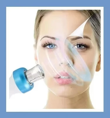 Macchina per il viso con scrubber per ossigenazione a bolle per attrezzature estetiche per bellezza da donna 14 in 1 4