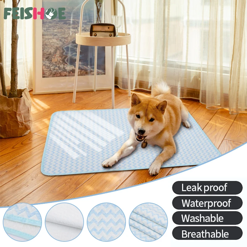 Washable Toilet Mat Dog Pet Pee Washable Pet Dog Diaper Mat