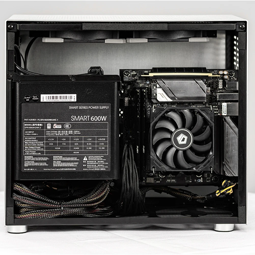Slim CPU Radiador 4 Heatpipe 9 centímetros