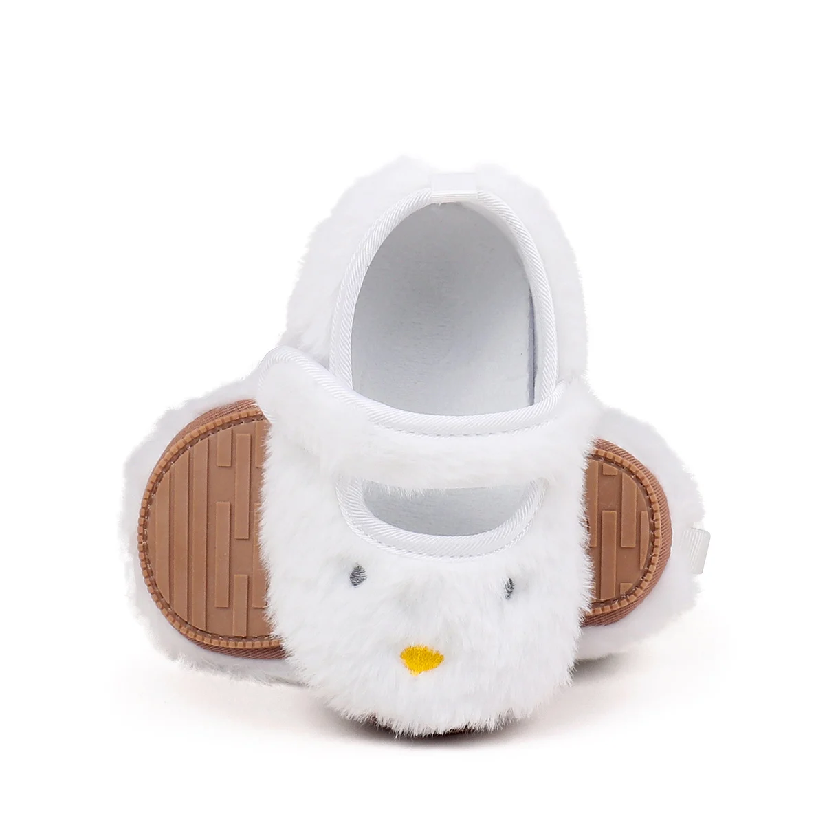 Cute Baby Girl Casual Shoes Spring Autumn Warm Plush Three Colors TPR Sole Anti Slip Cartoon Design Prewalker Shoes BHF4220