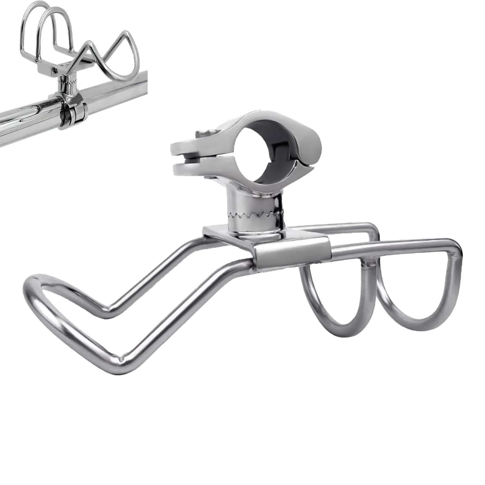Stainless Ste Fishing Rod Holders for Boat Rust and Corrosion Resistant Fishing Rod Rack Stand Gear Accessories