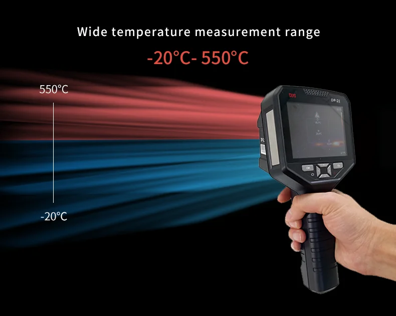 DP-22 Handheld Thermal Imaging Camera 320x240 Visible Dual Fusion Infrared Therm