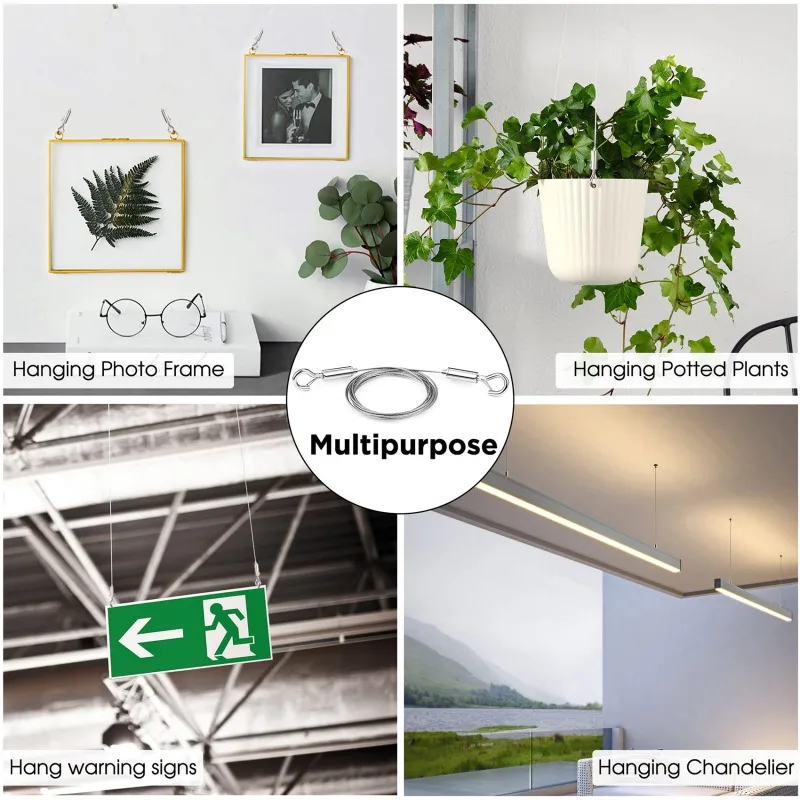 Lamp Hanging Rope Billboard Sign Hanging Rope Exhibition Hanging Painting Wire Hanging Rope Lighting Hanging Wire