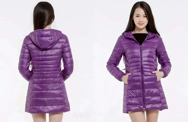 Plus Size White Duck Down Jacket Image 12
