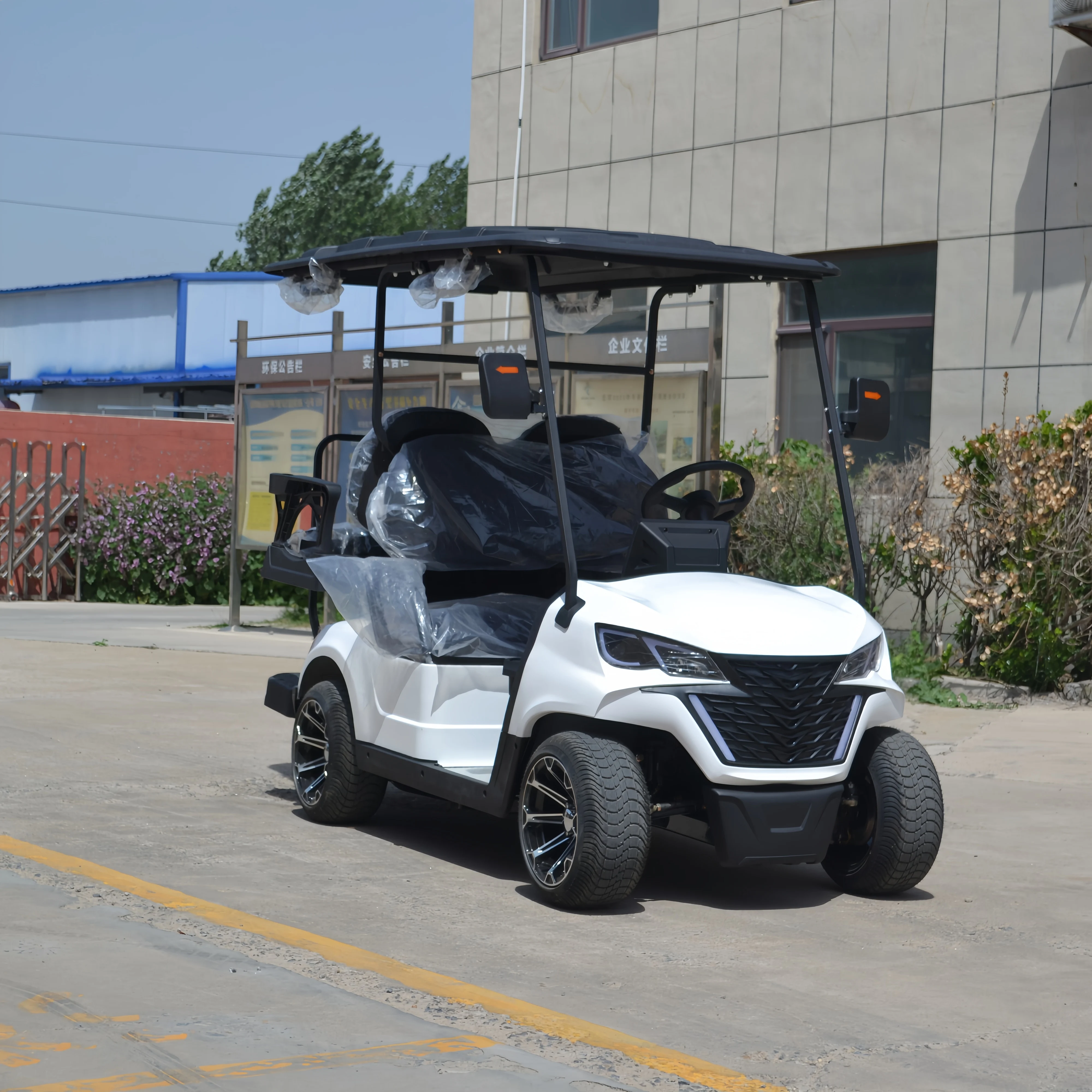 Four wheel drive 4 seater golf cart mini golf cart classic car