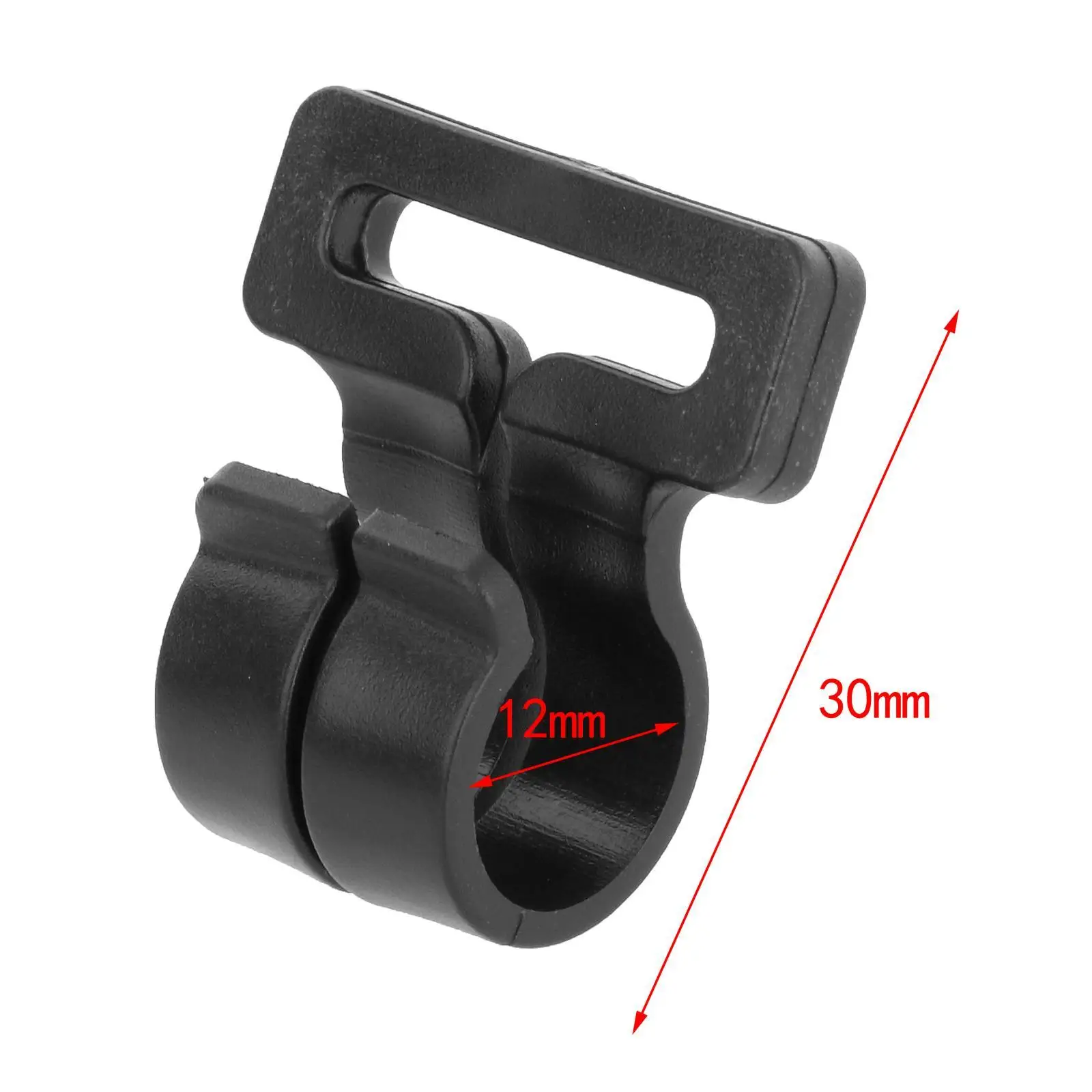 Set of 10 Camping Tent Pole Hook Awning Hooks Windproof Accessories