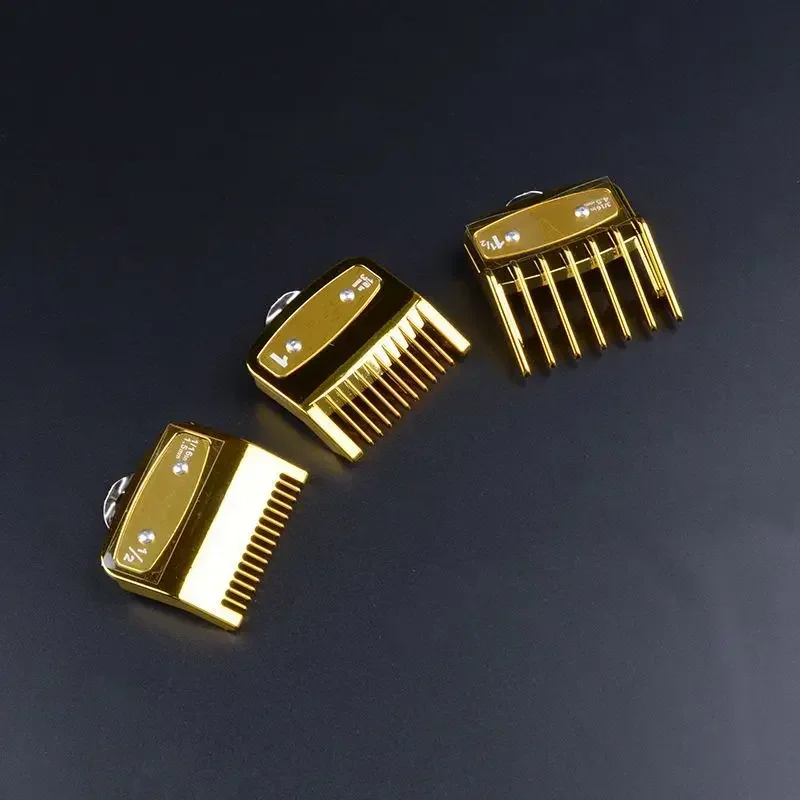 Gold Limit Comb For Wahl Electric Clipper Guards 2/3/4Pcs/Set  Hair Clipper Positioning Caliper Barber Shop Styling Tools Y1016 3