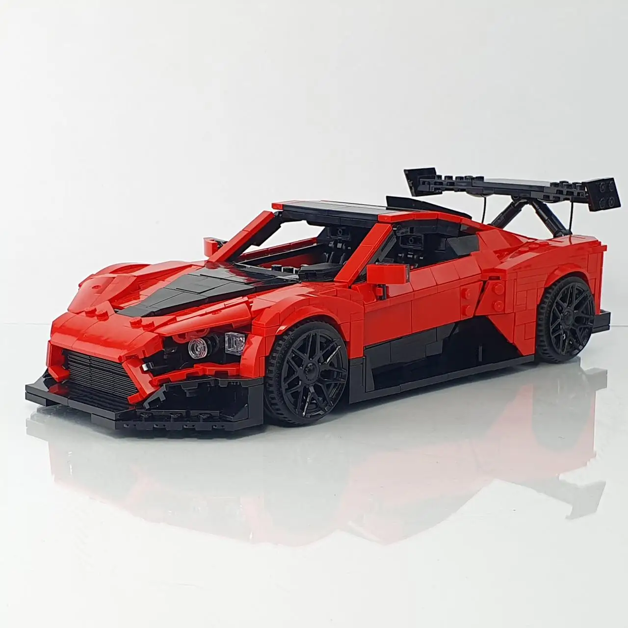

MOC-131257 Zenvo TSR-5 1458PCS строительный блок Sport RC автомобиль Игрушечная модель для детей подарок