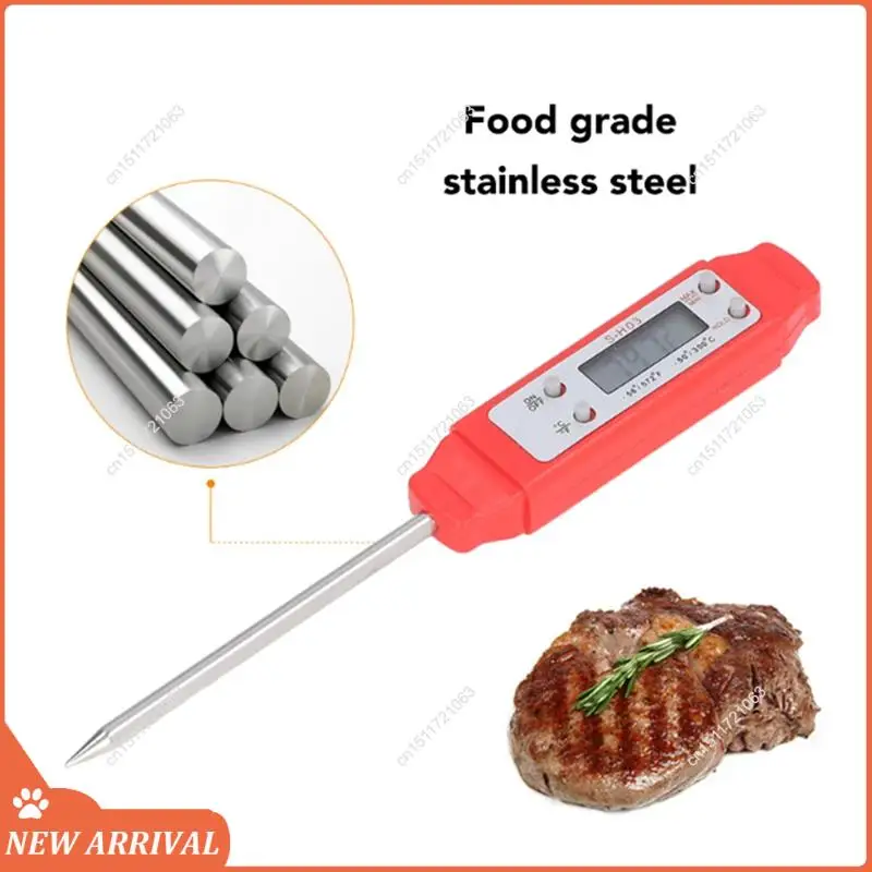Emption!Instant Read Meat Thermometer Digital Kitchen Cooking Food Thermometer Foroil Deep Fry BBQ Grill Thermometer