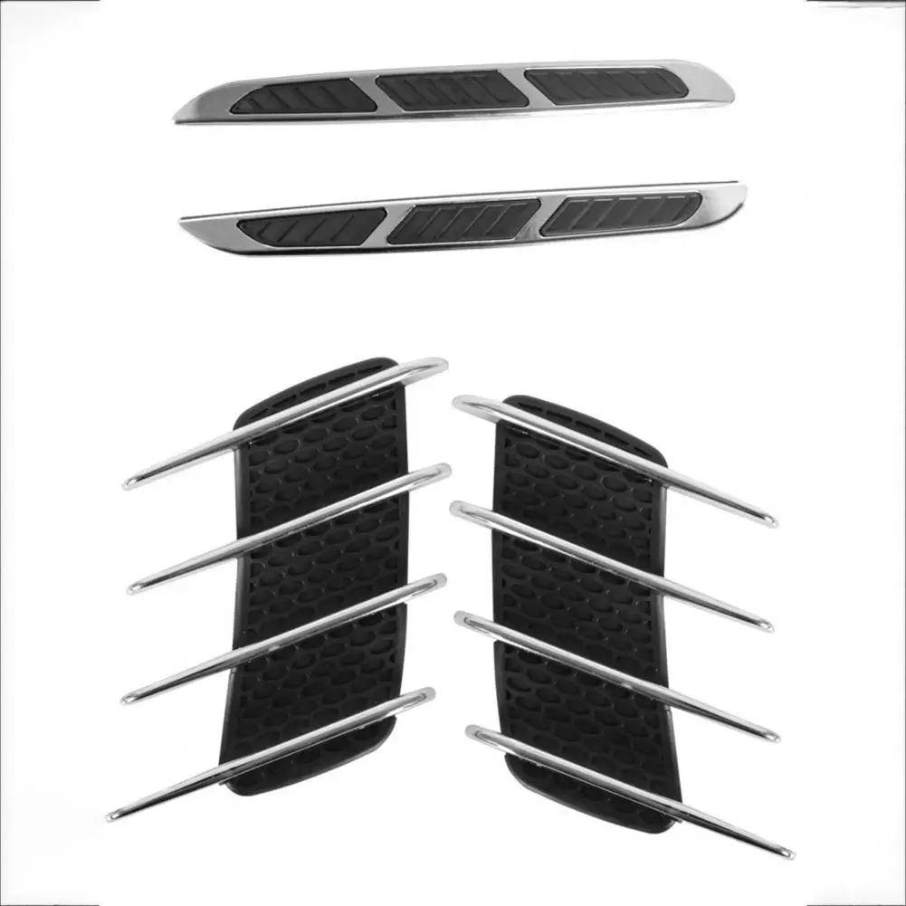 2PcsDelicateCarEngineCoverStickerStylingDecorationCarStickers