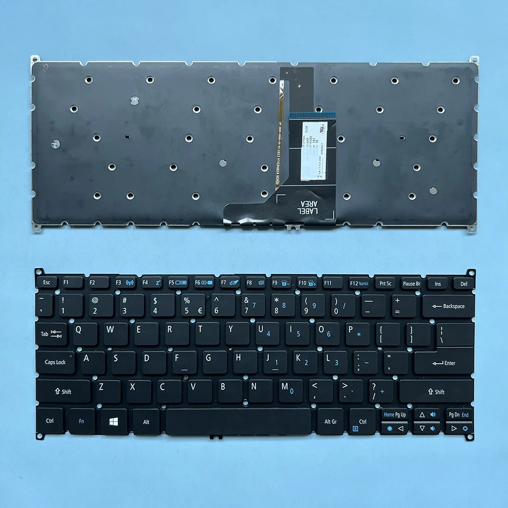 XIN US клавиатура для Acer Spin 5 SP513-51 SP513-51-39YZ SP513-51-7984 SP513-51-54K0 ноутбука с подсветкой