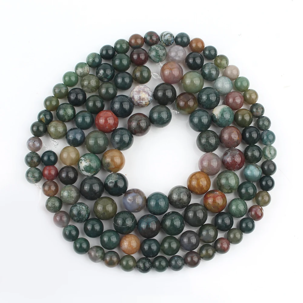 Perline Naturali Turchesi Lisce Blu Howle Perle Di Pietra - Foto 4