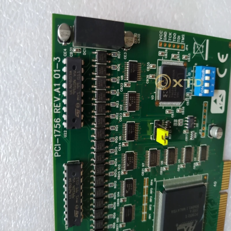 중고 오리지널 산업 데이터 수집 카드, PCI-1756 REV A1 01-3