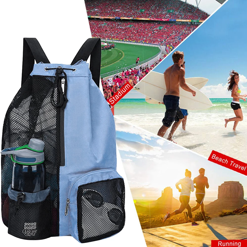 Lightweight Mesh Drawstring Backpack 4