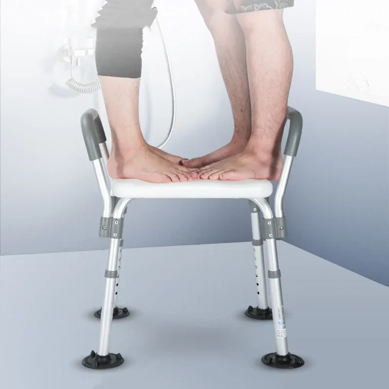 Elderly Small Bathroom Chair Minder Kitchen Nordic Bedroom Stool Space Saving Designer Shower Taburete Plegable Home Furniture