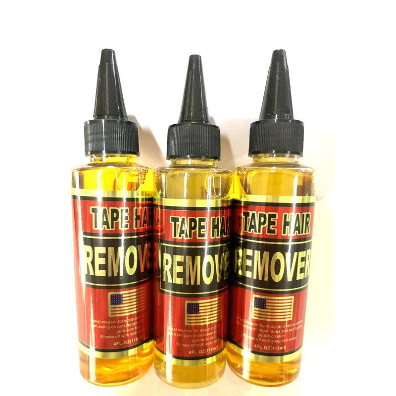 

3 бутылки, 118 мл, лента для удаления клея на волосах