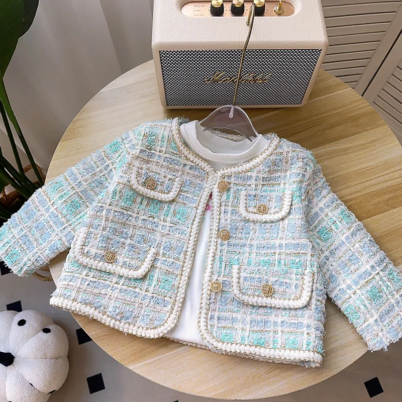

Girls Jackets Spring Princess Kids Coats Korean Children Casual Costumes Toddler Girl Outerwear Fall Kids Jacket 2-7Yrs