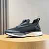 Luxury Men's Mesh Knitted Breathable Sneakers Platform Wear-Resistant Non-Slip Soft Sole Daily Outdoor Sports Shoes Cozy Slip-On 3