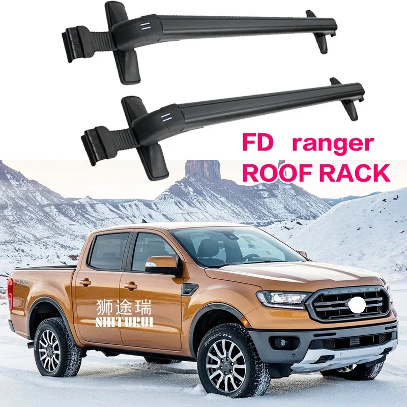 FOR FORD ranger 2011+ Heavy-duty Bars with Locking Aluminum Alloy