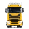 Metal 1:14 770S 10x10 Hydraulic RC Dumper Remote Control Full Dump Trucks Crane Light Sound 3 Speed Transmission Car Toy Vehicle 5