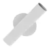 Test Tube Vase Wall Flower Arrangement Decor Holder Decoration Clear White Metal Pot 6