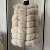 Natural fox fur vest ladies winter autumn coat warm vest made of natural fur women's vest real fur vest genuine fur coat fur ves #6