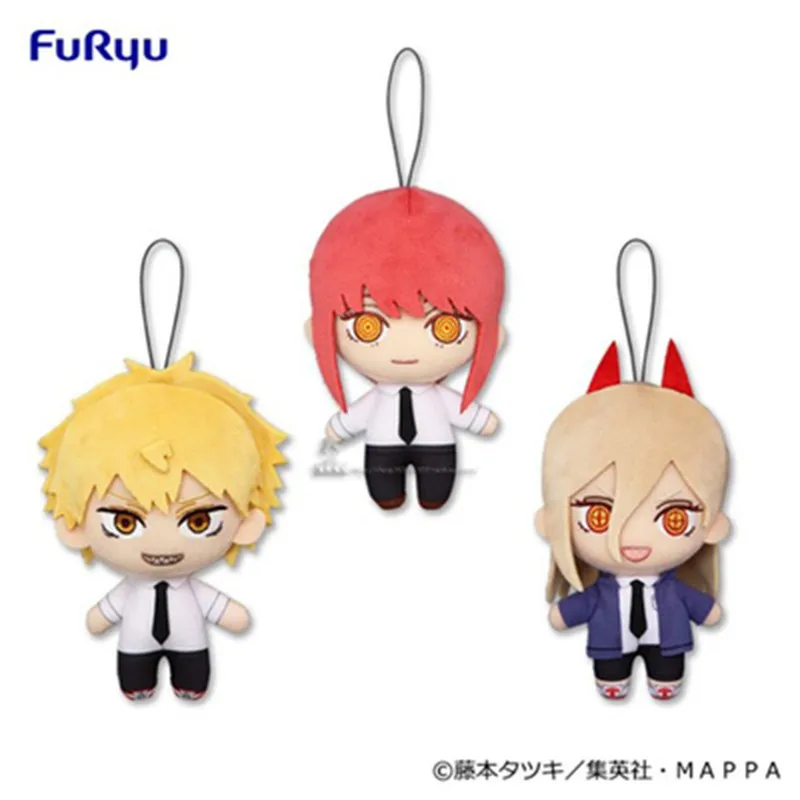 

100% Original Cotton Stuffed Toys Anime Chainsaw Man Denji Power Makama Cartoon Plush Pendant Doll Children's Cute Gift Toy