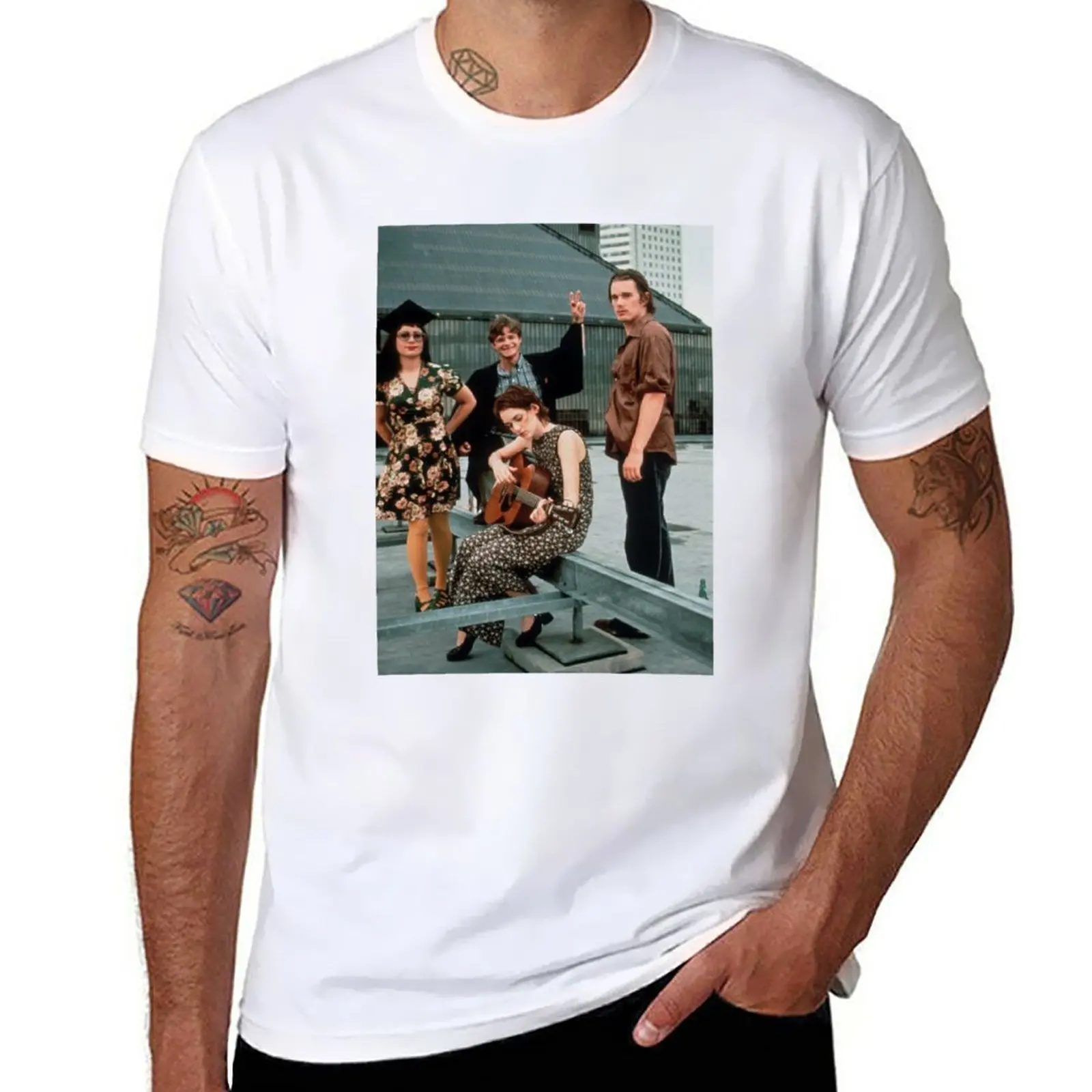 

New reality bites movie 90s movie T-Shirt customized t shirts t shirt man cute tops custom t shirts mens t shirt graphic
