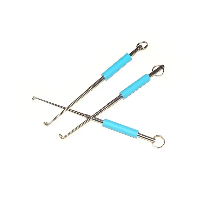 1-4Pcs 스테인레스 스틸 간편한 물고기 후크 제거기 안전 낚시 후크 추출기 분리기 신속한 분리 장치 낚시 도구