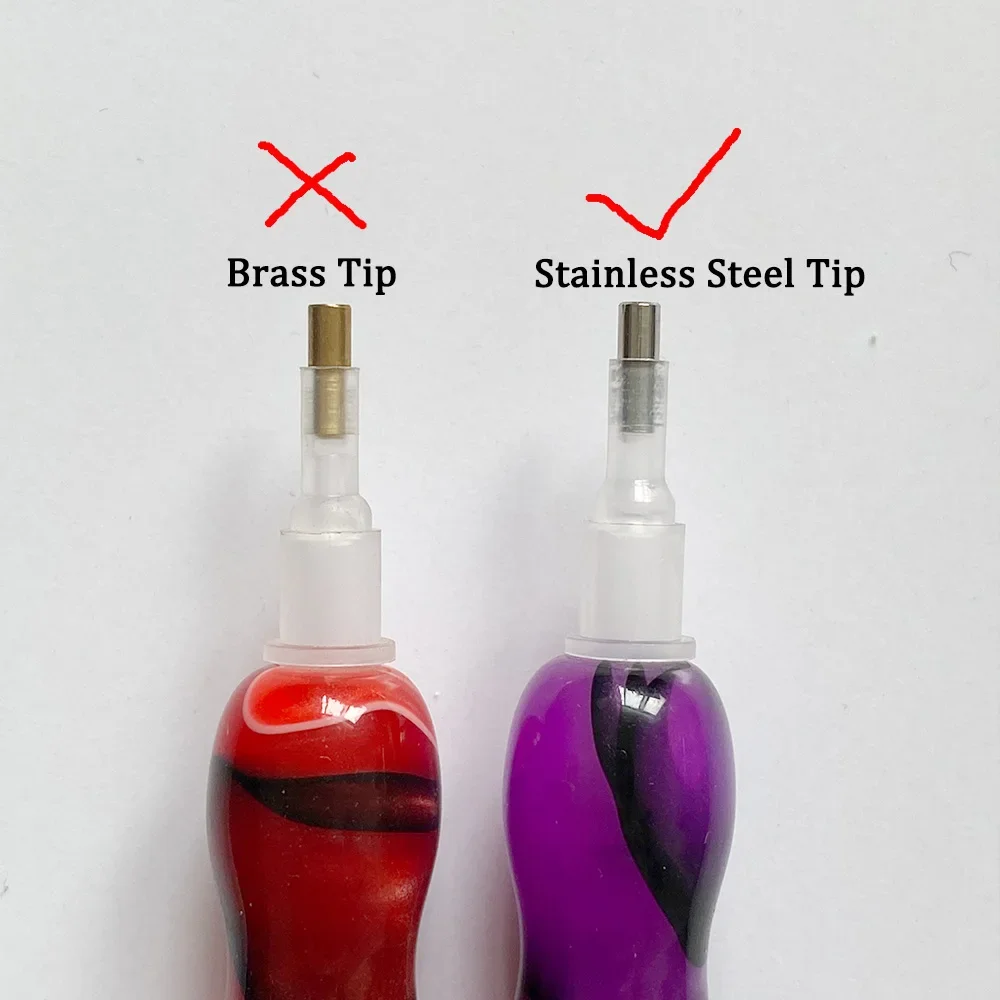Multi Placer Tip For Drill Pen 5D Diamond Painting Tool Stainless Steel Tip For Diamond Painting Pen Head Metal diamond painting accessories