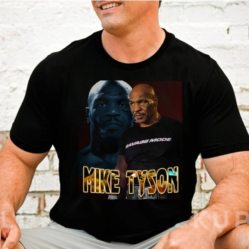 

Legend Never Die. 90s Inspired Boxing Champion Mike Tyson T Shirt. Short Sleeve 100% Cotton Casual T-shirts Loose Top Size S-3XL