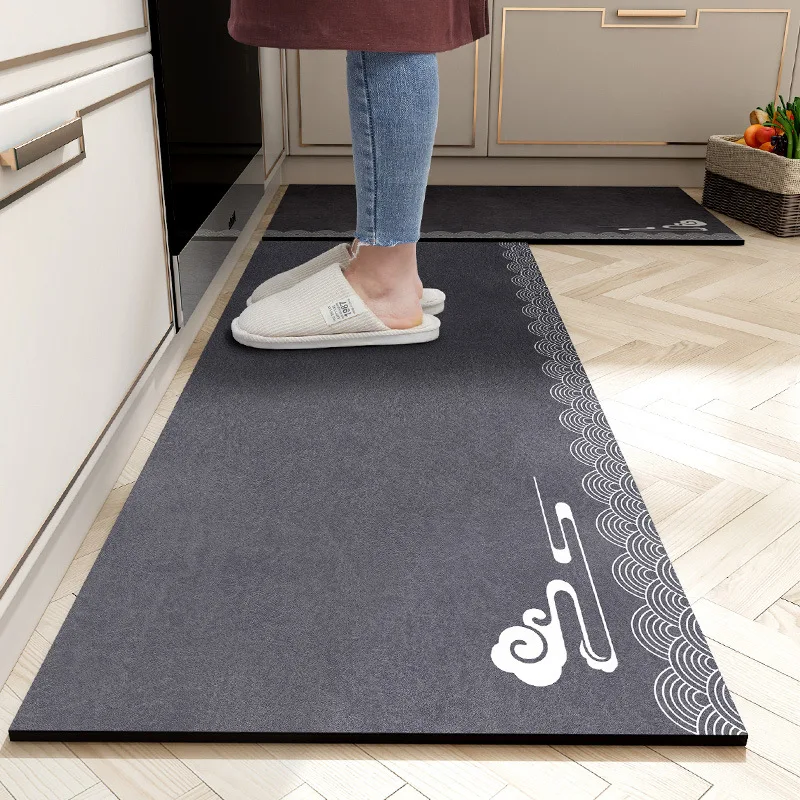 Home Bathroom and Kitchen Mats for Floor Rugs Baths Long Corridor