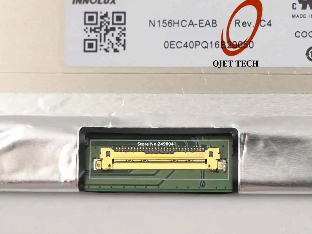 Tela Lcd do Portátil sem Furos de Bloqueio Nv156fhm-n35 48 3d N61 Lp156wfc-spd1 N156hca-eab B156han02.1 30pin 1920x1080 15.6 - Imagem 4