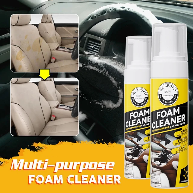 Multifunctional Leather Cleaner For Car Interior Leather Seat Cleaner And  Conditioner Leather Apparel Furniture Auto Interior - AliExpress