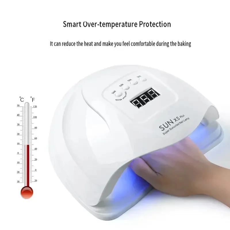 Nail Drying Lamp UV Curing Lamp Naughty Bird UV LED Lamp For Nail Manicure 36 LEDS Professional Gel Polish Drying Lamps With Timer Auto Sensor Equipment Tools