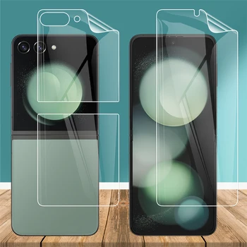Film protecteur d&rsquo;écran souple en hydrogel pour Samsung Galaxy Z Flip6 5G, couverture complète, anti-empreintes digitales