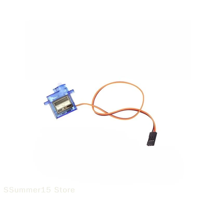 【R】1/3 Pezzi Braccio Robotico per Auto RC, Progetto Fai-da-Te, Micro Servomotore SG90 9G 180° ° /360 ° Servo Digitale 5V - immagine 2