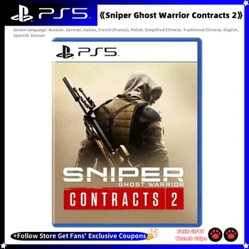 Sony Playstation 5 PS5 gioco CD Sniper Ghost Warrior contract 2 100% ufficiale originale gioco fisico Card Disc Playstation 5