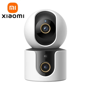 XIAOMI Smart Camera C500 Dual 4MP AI Detection, Full Colour Night Vision, Dual-band Wi-Fi 6,2-Way Audio Baby Monitor,Pet Camera