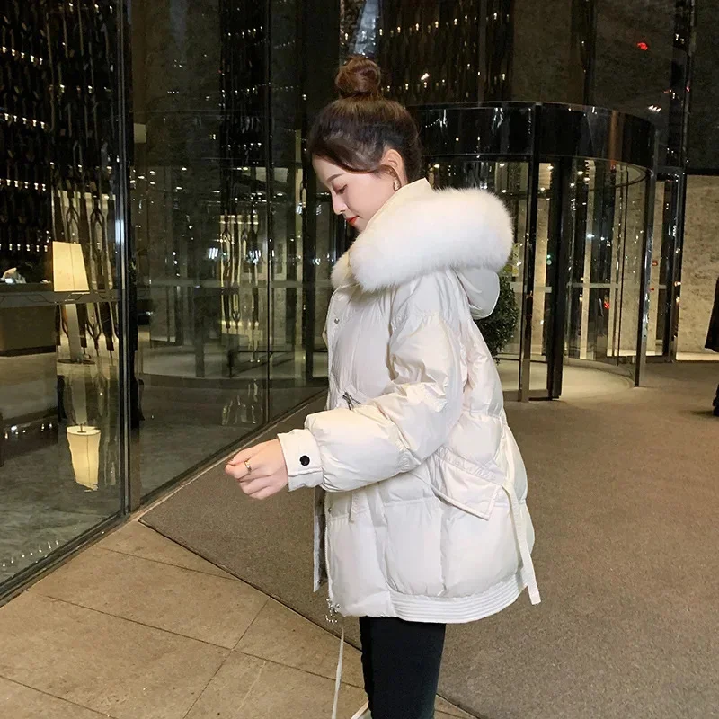 

Women's Coat Winter Jackets for Women 2024 Korean Fashion Parkas Thickened Down Cotton Jacket Black Clothing Female