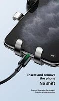 Nouveau support pour téléphone portable, sortie d'air, capteur de gravité, support pour voiture, Riangle gravité givré, simplicité, matériau métallique solide 3