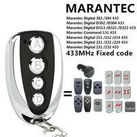 Clone Marantec Digital 302 433 Mhz D302 304 313 Comfort 220 Comfort 250 252 270 AZ021 64176 Garage Gate Remote Control Self-copy 2