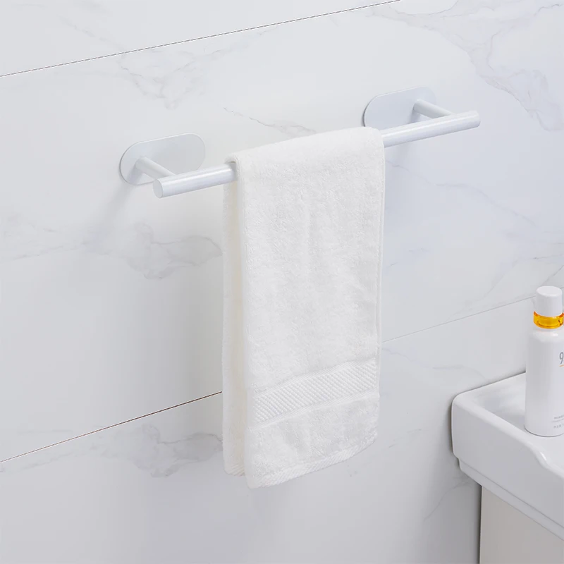Bathroom Accessories Sets Toilet Tissue Roll Paper Holder Towel Rack Bar Rail Ring Robe Hook Hardware