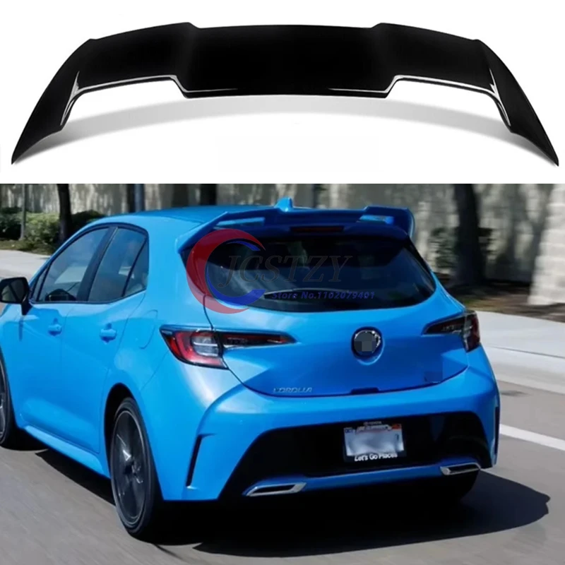 Per Toyota Corolla Hatchback E210 5 Porte 2019 2020 2021 2022 2023 Anno Spoiler Ala Posteriore Body Kit Accessori In Plastica ABS - immagine 3